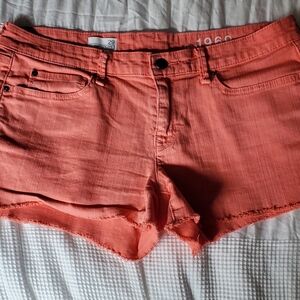 Gap 1969 Summer Cut-Offs Women's Coral Shorts